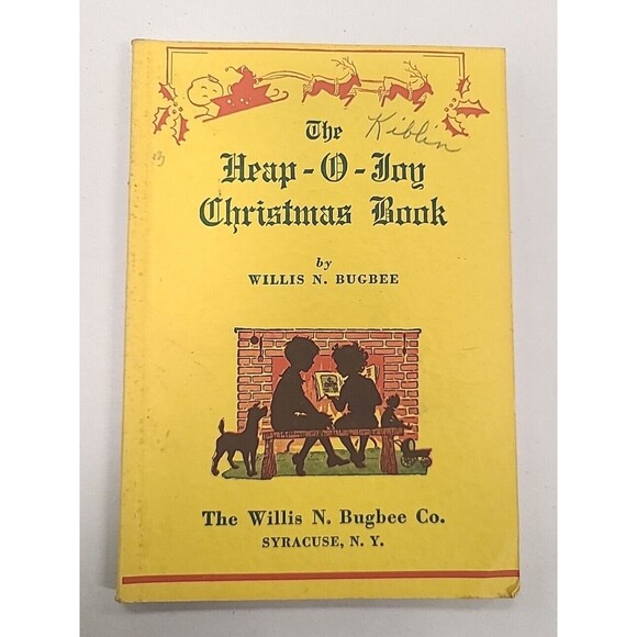 Vintage 1947 The Heap-O-Joy Christmas Book - Willis N. Bugbee Co. Syracuse, NY - Picture 1 of 6